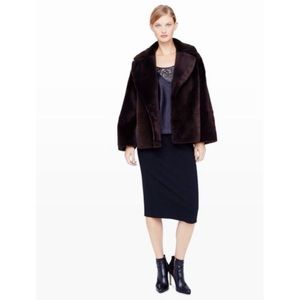 Club Monaco Benita Shearling Fur winter Coat